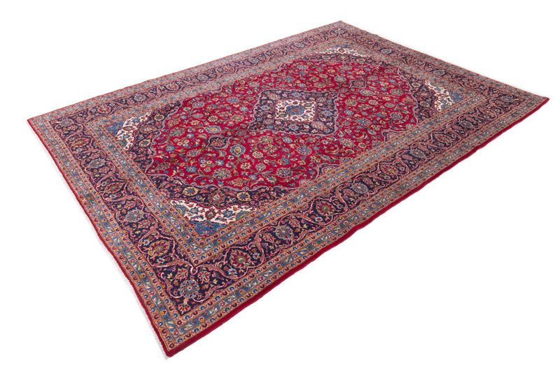 カシャーン 絨毯 352x252cm - ペルシャ絨毯