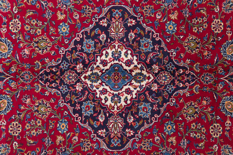 カシャーン 絨毯 352x252cm - ペルシャ絨毯