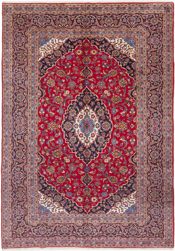 カシャーン 絨毯 340x250cm - ペルシャ絨毯