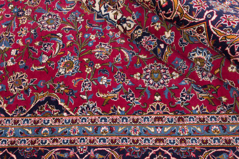 カシャーン 絨毯 358x245cm - ペルシャ絨毯