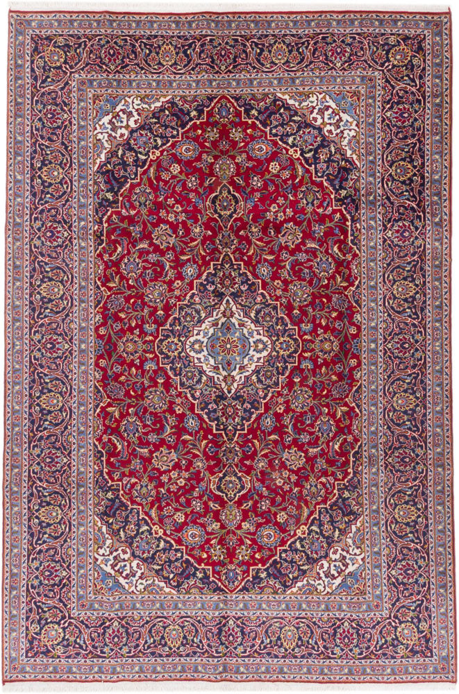 カシャーン 絨毯 345x233cm - ペルシャ絨毯