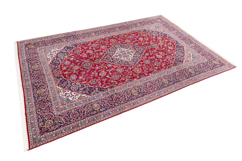 カシャーン 絨毯 345x233cm - ペルシャ絨毯