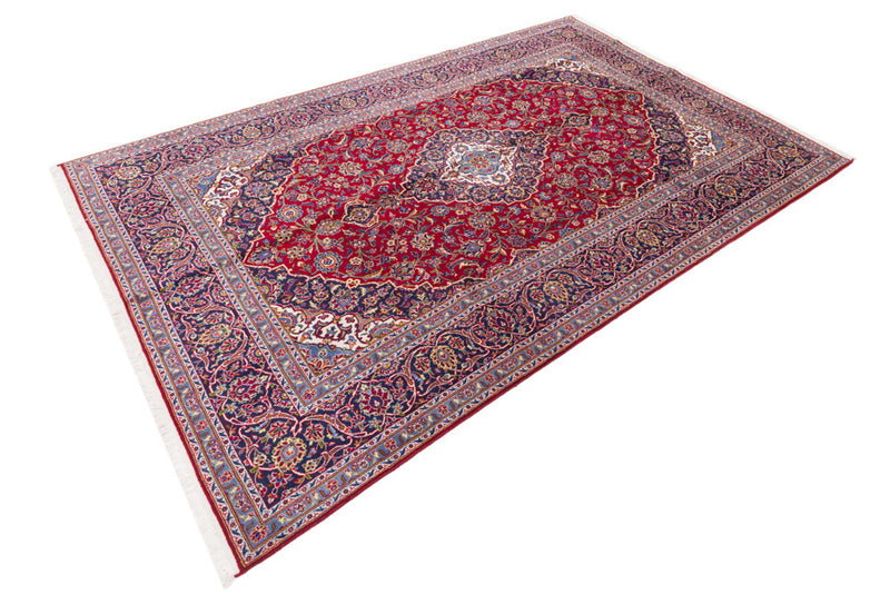 カシャーン 絨毯 345x233cm - ペルシャ絨毯