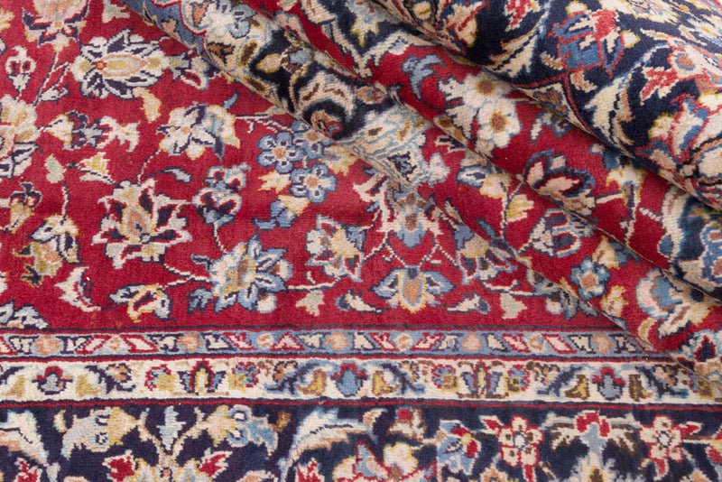 カシャーン 絨毯 355x245cm - ペルシャ絨毯