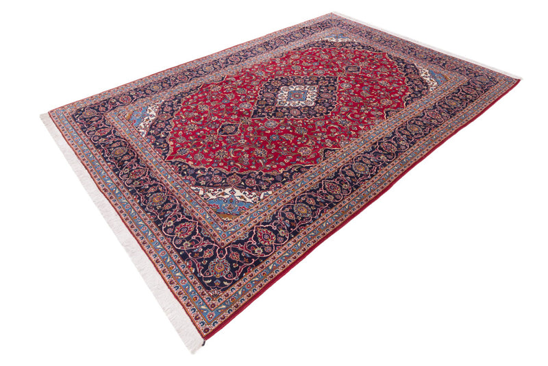 カシャーン 絨毯 400x295cm - ペルシャ絨毯