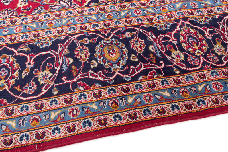 カシャーン 絨毯 400x295cm - ペルシャ絨毯
