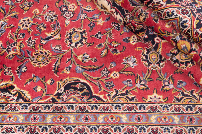カシャーン 絨毯 350x240cm - ペルシャ絨毯