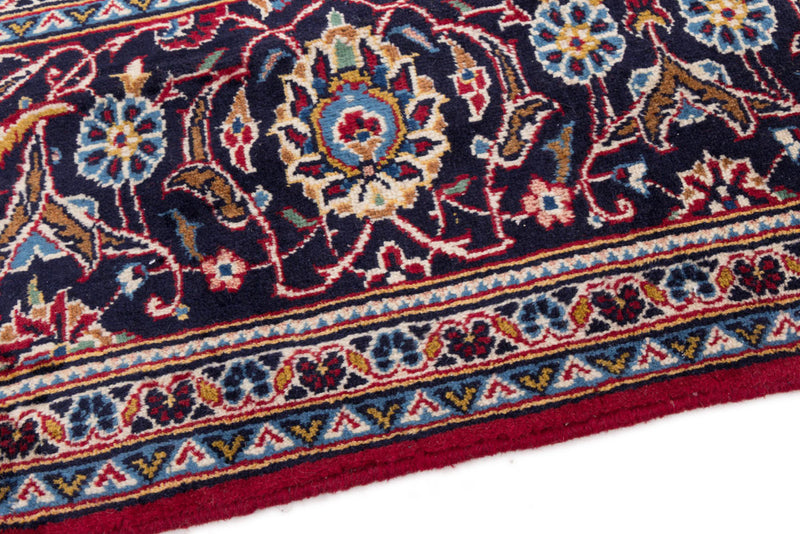 カシャーン 絨毯 345x240cm - ペルシャ絨毯