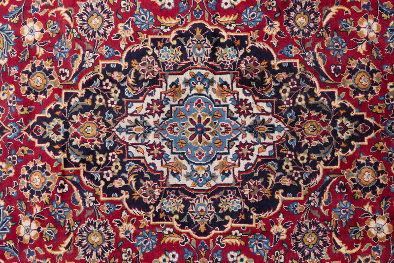 カシャーン 絨毯 345x240cm - ペルシャ絨毯