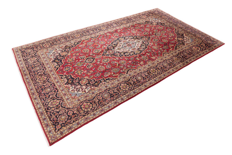 カシャーン 絨毯 355x200cm - ペルシャ絨毯