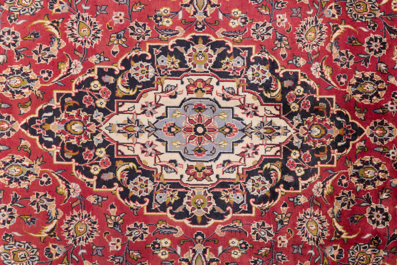 カシャーン 絨毯 355x200cm - ペルシャ絨毯