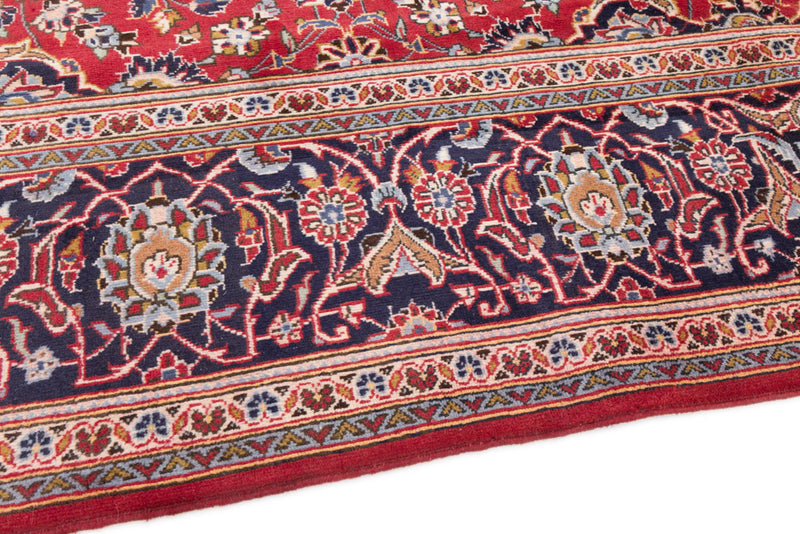 カシャーン 絨毯 345x250cm - ペルシャ絨毯