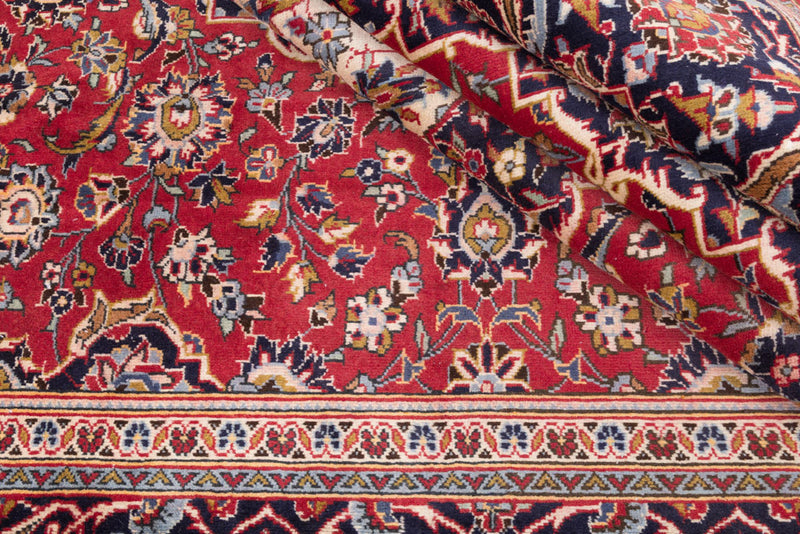 カシャーン 絨毯 345x250cm - ペルシャ絨毯