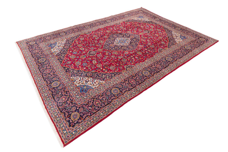 カシャーン 絨毯 420x305cm - ペルシャ絨毯