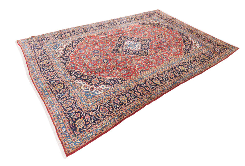 カシャーン 絨毯 415x290cm - ペルシャ絨毯
