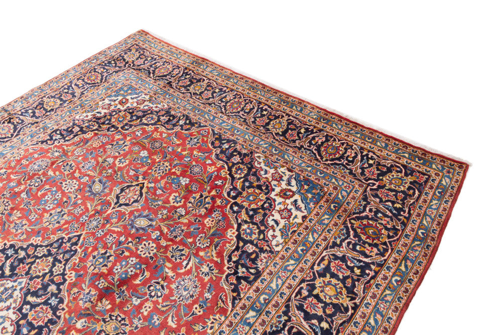 カシャーン 絨毯 415x290cm - ペルシャ絨毯