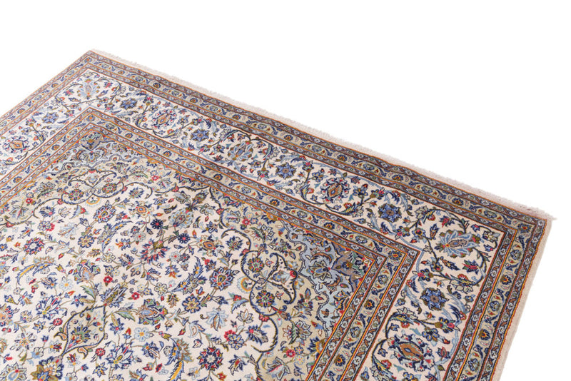 カシャーン 絨毯 365x250cm - ペルシャ絨毯