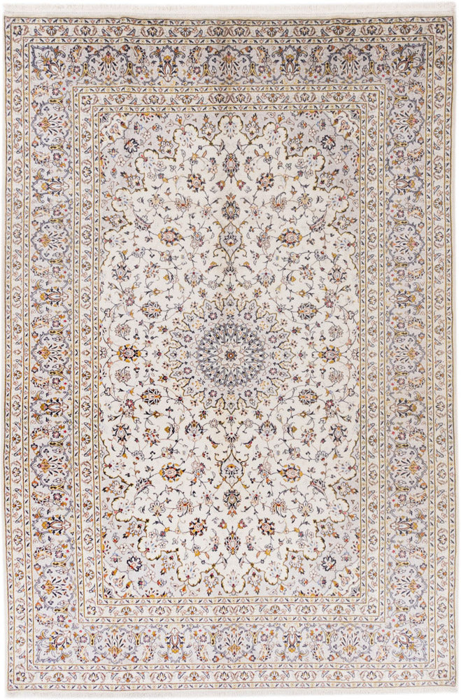 カシャーン 絨毯 345x245cm - ペルシャ絨毯