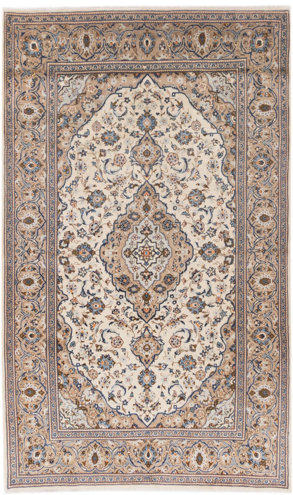 カシャーン 絨毯 330x198cm - ペルシャ絨毯