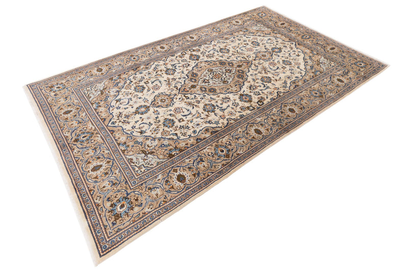 カシャーン 絨毯 330x198cm - ペルシャ絨毯