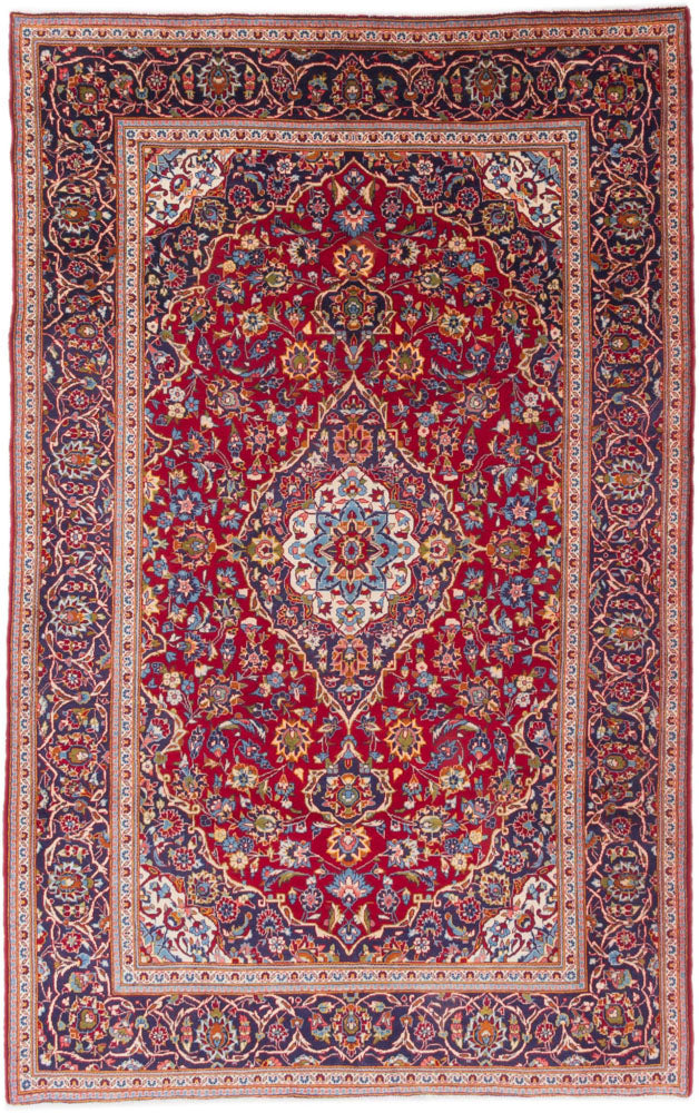 カシャーン 絨毯 322x205cm - ペルシャ絨毯