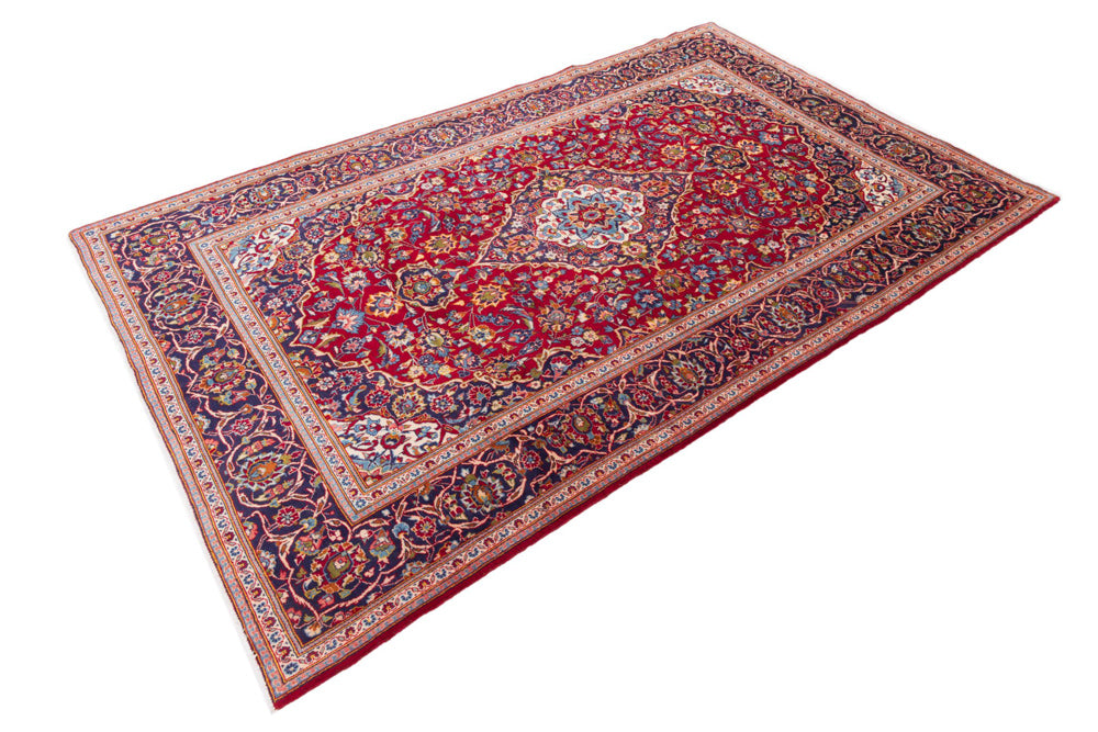 カシャーン 絨毯 322x205cm - ペルシャ絨毯