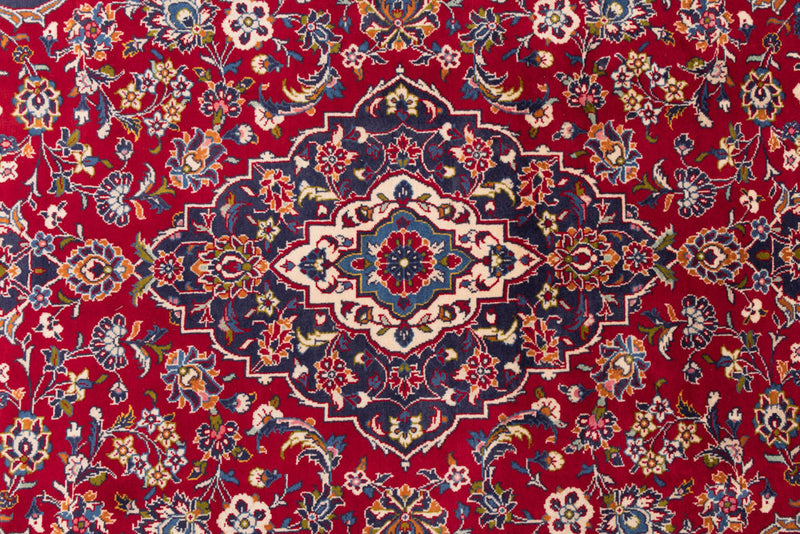 カシャーン 絨毯 305x205cm - ペルシャ絨毯