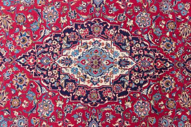 カシャーン 絨毯 317x205cm - ペルシャ絨毯