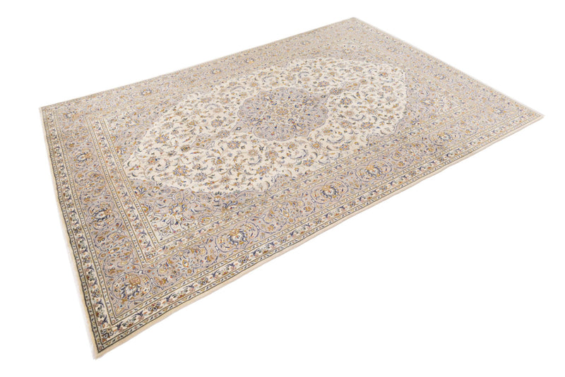 カシャーン 絨毯 350x245cm - ペルシャ絨毯