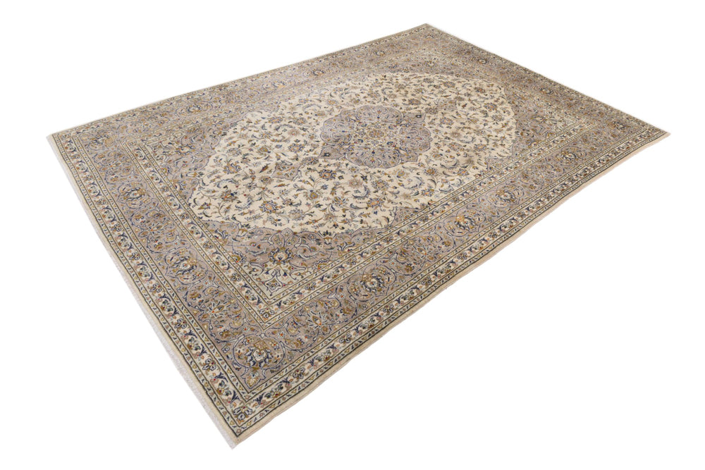 カシャーン 絨毯 350x245cm - ペルシャ絨毯