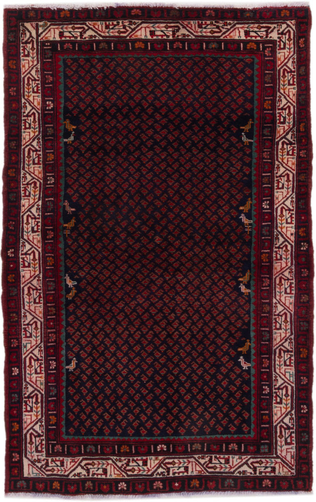 ホセイナバード 絨毯 215x138cm - ペルシャ絨毯