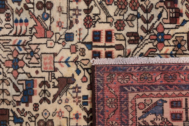 アルデビル 絨毯 190x80cm - ペルシャ絨毯