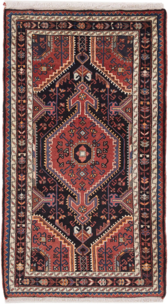 ナハバンド 絨毯 130x77cm - ペルシャ絨毯