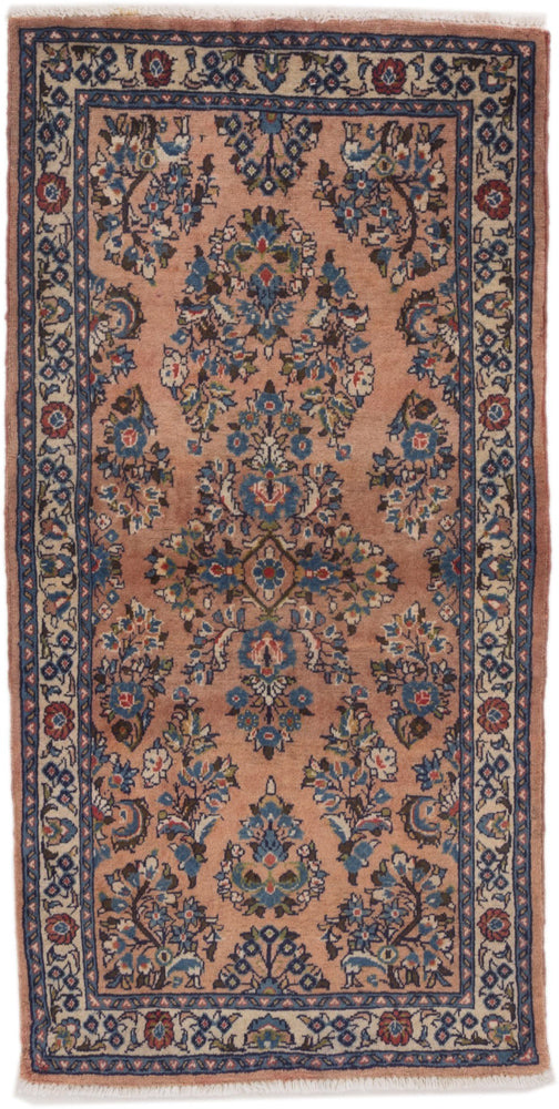 サルーク 絨毯 135x65cm - ペルシャ絨毯