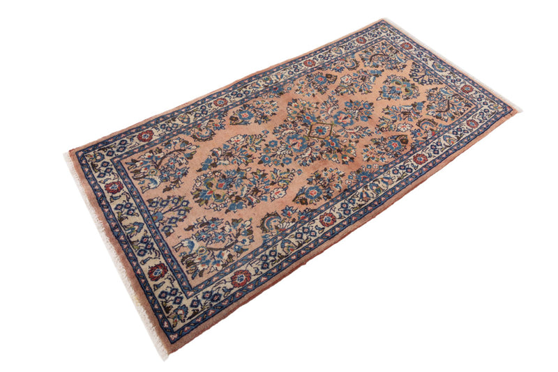 サルーク 絨毯 135x65cm - ペルシャ絨毯