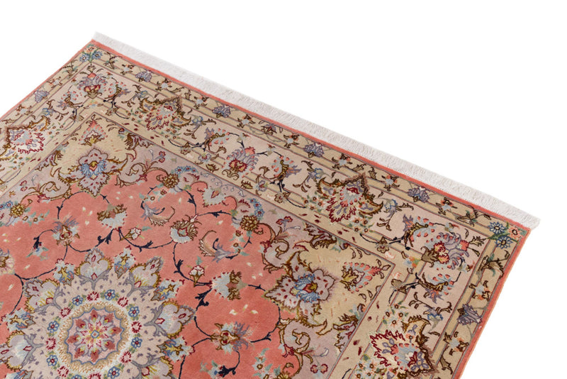 タブリーズ - 50 Raj 絨毯 153x153cm - ペルシャ絨毯