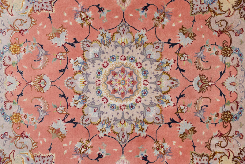 タブリーズ - 50 Raj 絨毯 153x153cm - ペルシャ絨毯
