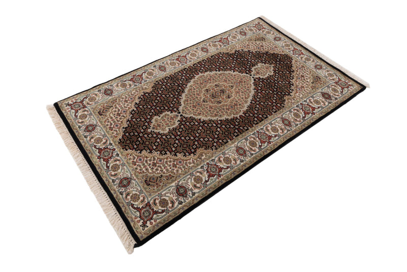 インド タブリーズ 絨毯 155x95cm - オリエンタル絨毯