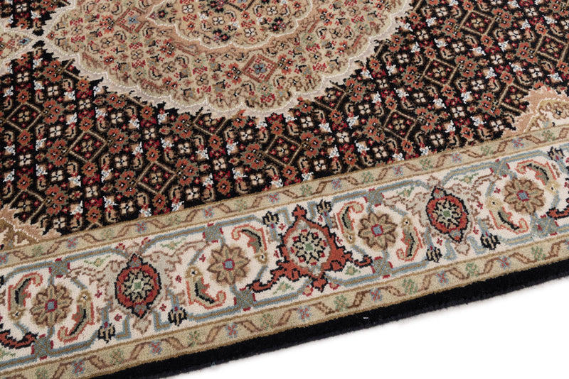 インド タブリーズ 絨毯 155x95cm - オリエンタル絨毯