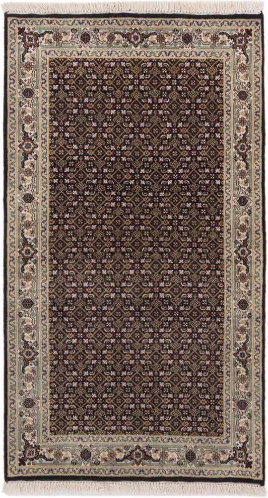 インド タブリーズ 絨毯 159x93cm - オリエンタル絨毯