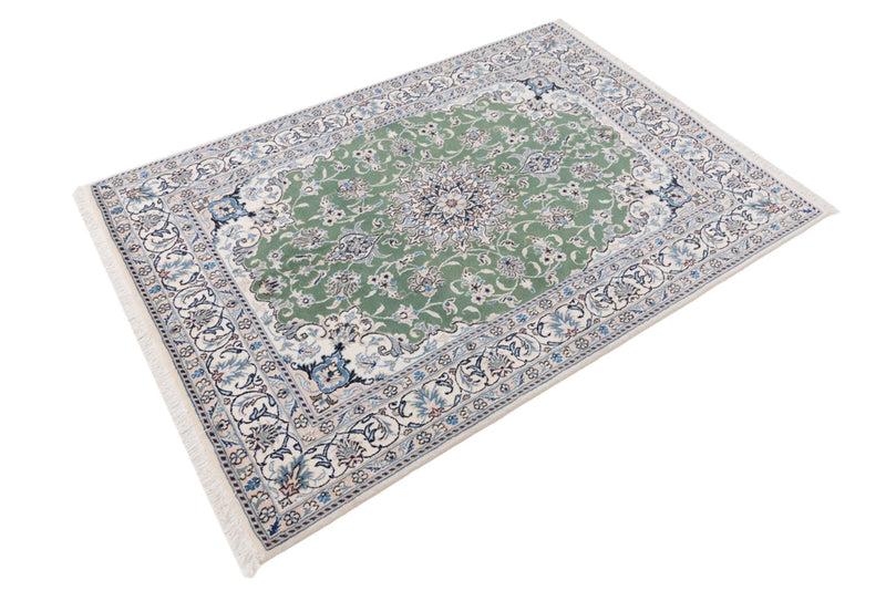 ナイン 絨毯 204x146cm - ペルシャ絨毯