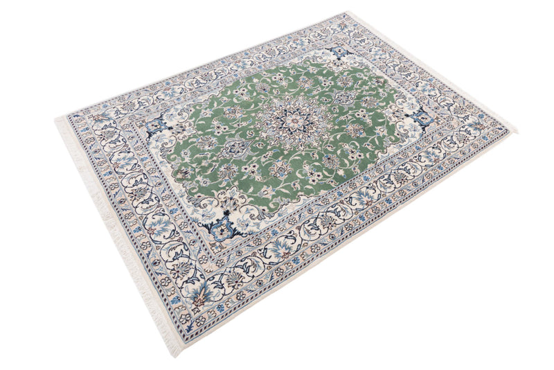 ナイン 絨毯 204x146cm - ペルシャ絨毯