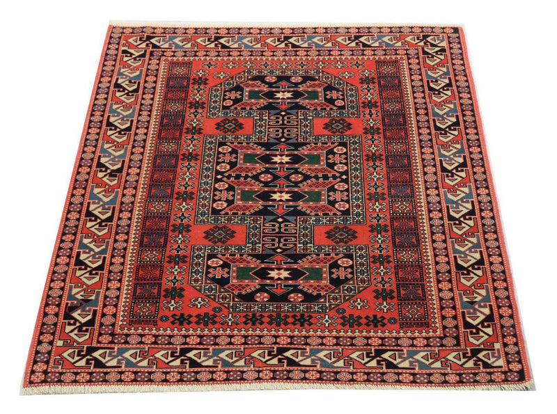 アフガン絨毯 153x134cm - オリエンタル絨毯