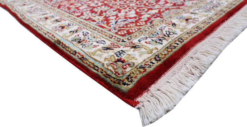 カシミールシルク 絨毯 124x77cm - オリエンタル絨毯