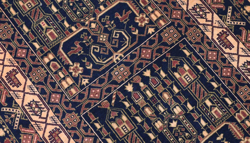 アフガン絨毯 142x96cm - オリエンタル絨毯