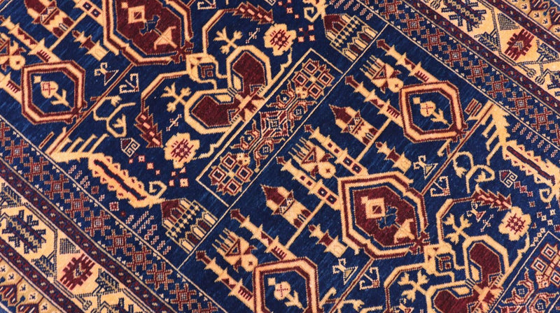 アフガン絨毯 144x95cm - オリエンタル絨毯