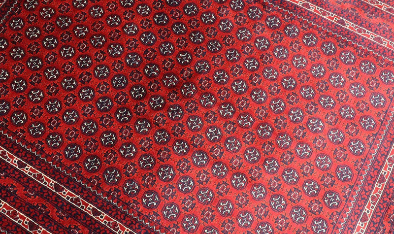 アフガン絨毯 196x147cm - オリエンタル絨毯