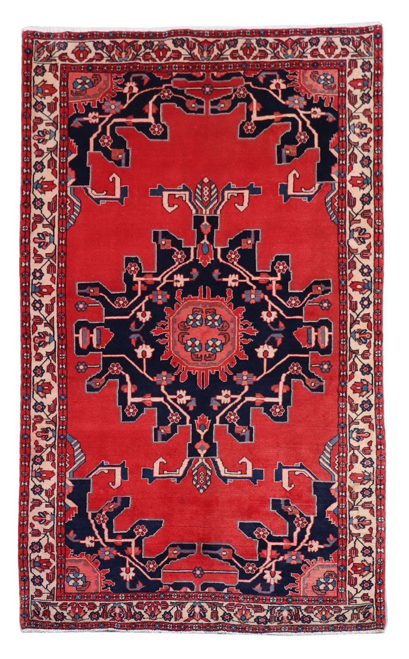 マラーイェル 絨毯 215x125cm - ペルシャ絨毯