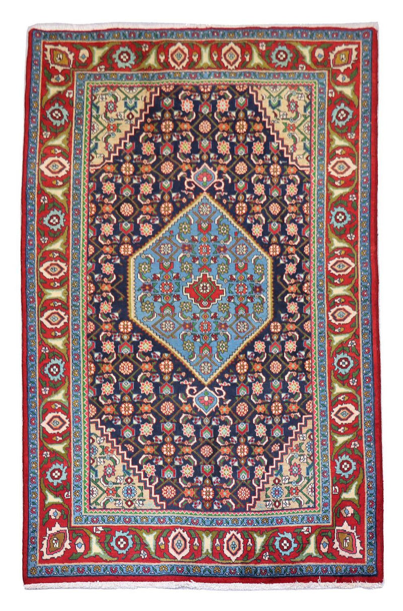 アルデビル 絨毯 203x137cm - ペルシャ絨毯