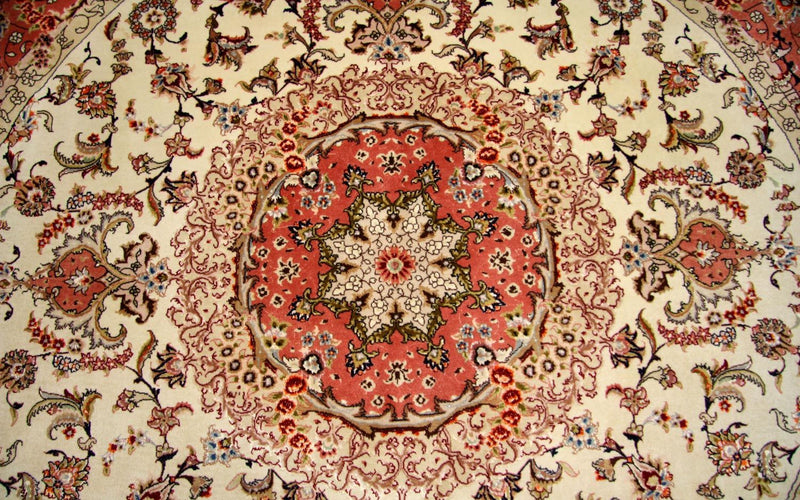 タブリーズ - 50 Raj 絨毯 230x230cm - ペルシャ絨毯